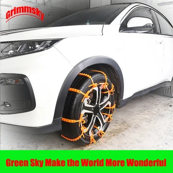 

10pcs/lot 930mm 36.61inch length 145-295mm tire 14-24inch rim car universal emergency tire anti-skid zip ties