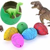 6Pcs Kids Educational Toys Cute Magic Hatching Growing Dinosaur Eggs Add Water Growing Dinosaur Novelty Gag Toys For Child Gift