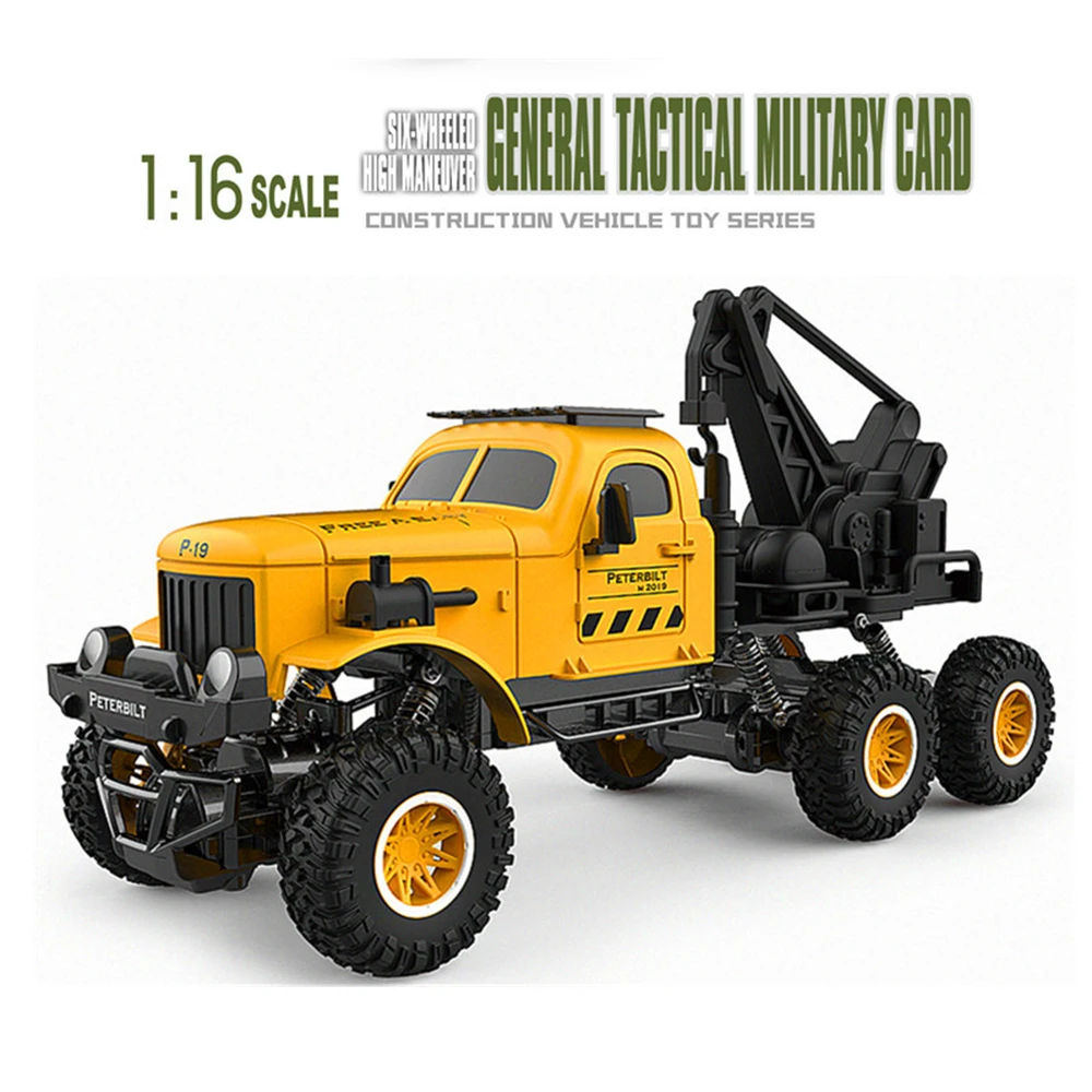 Rc автомобиль 1:16 военно-инженерного автомобиля 6wd дистанционного управления горный велосипед песок внедорожные препятствие дистанционного управления автомобилем военные mod