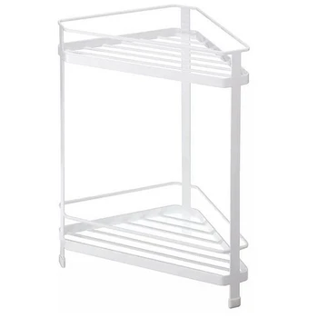 

Bathing Storage Rack Multi-Function Modern Minimalist Shelf Home Kitchen Storage Holder Seasoning Bathroom Supplies White
