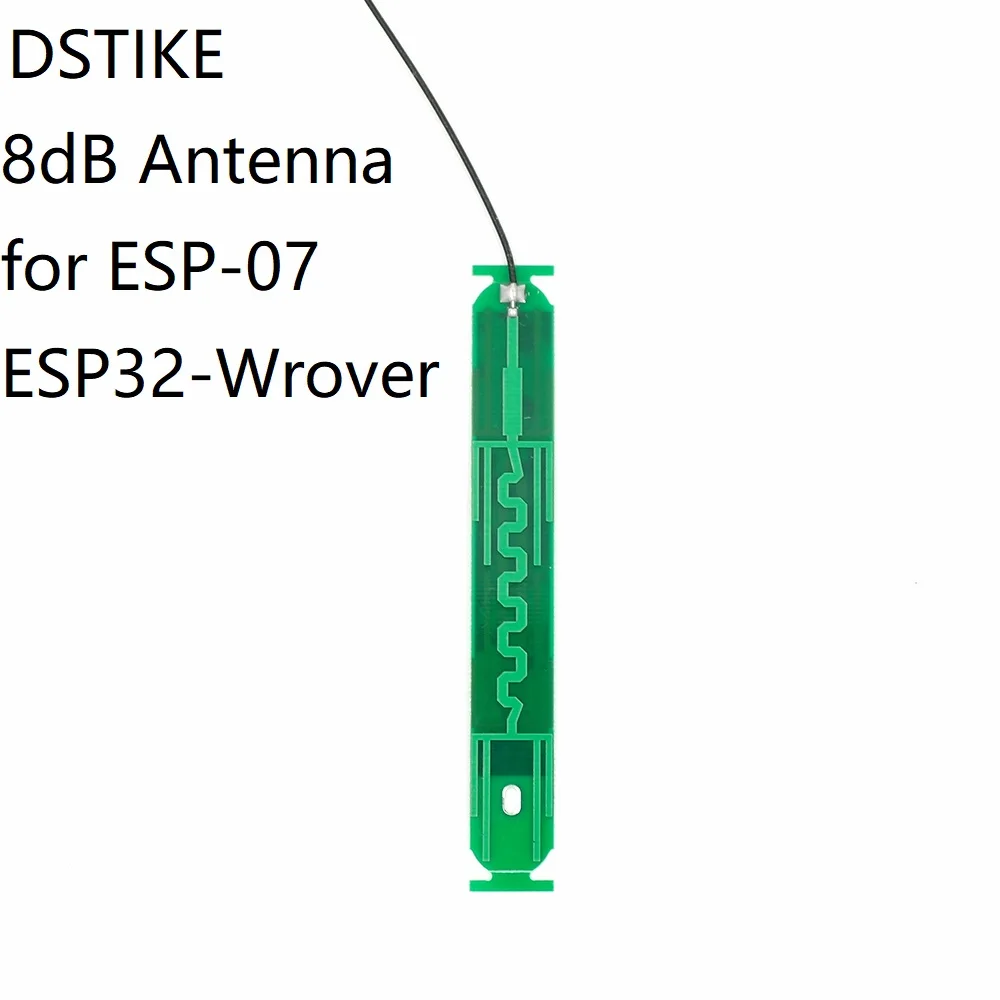 

DSTIKE IPEX 8dBi Antenna for ESP-07/ESP32-Wrover