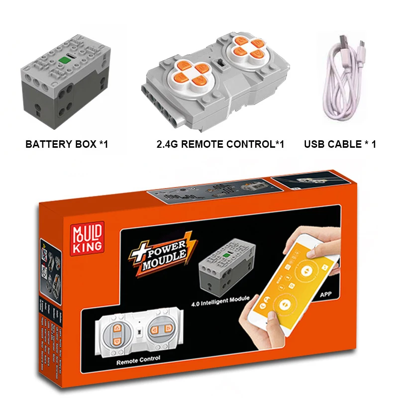 

APP RC Motor Compatible LegoSet Technic Car Train Remote Control Battery Box Power Function 20086 20001 C61016 42056 Spare part