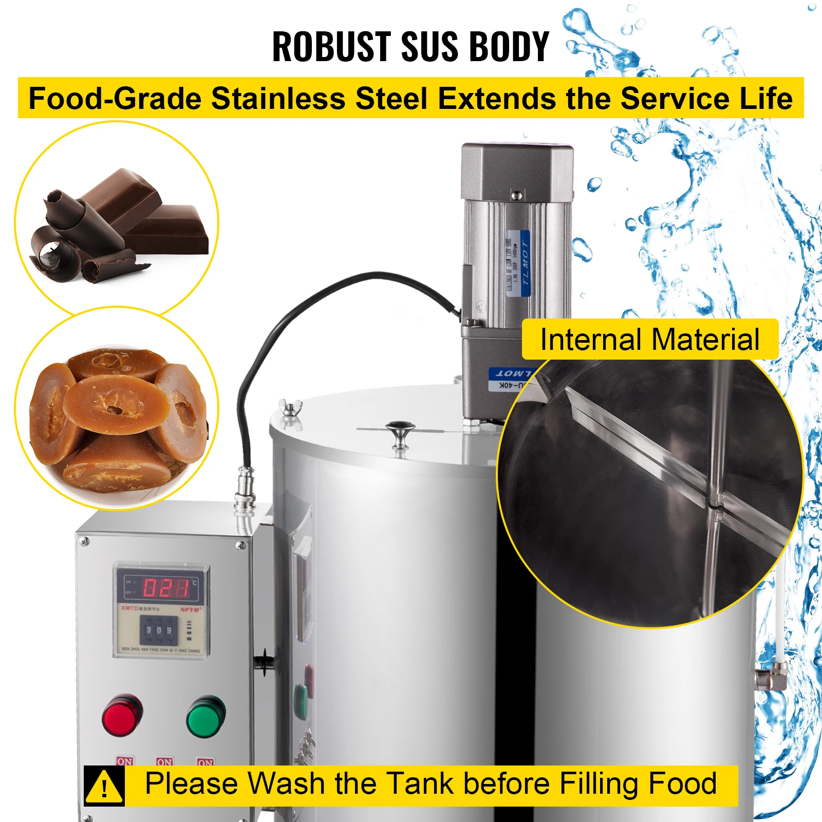 Electric Lipstick Filling Machine with Thermostat Heating