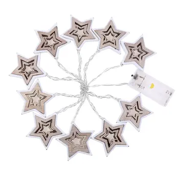 

ICOCO Led Small Lights Flashing Lights Lights Bz1237 Pentagram Room Layout Decorative Lights Outdoor Waterproof Light String