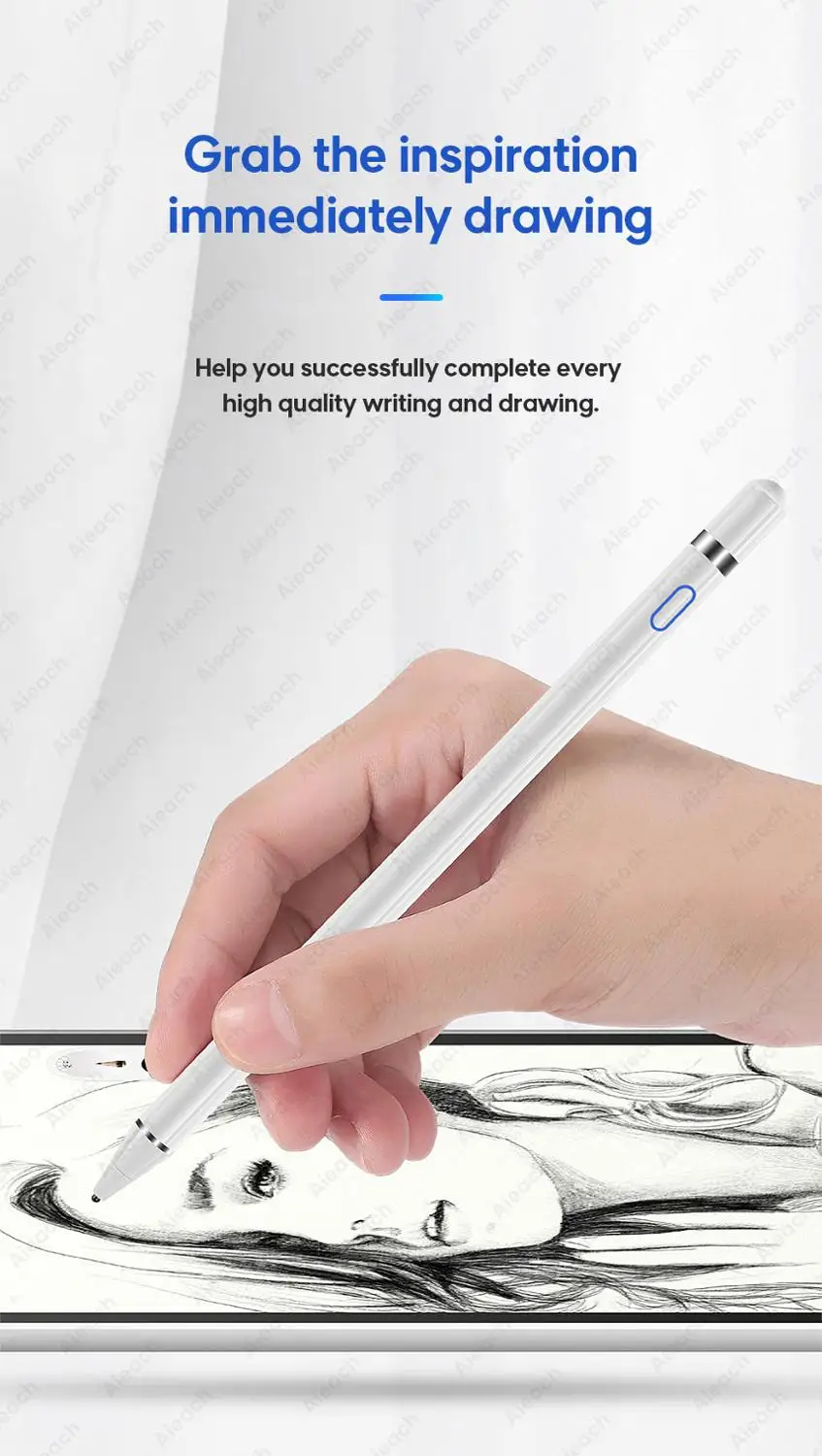 Карандаш для планшета, для samsung, iPhone, huawei, активный стилус, стилус для Apple iPad Pro 11, 12,9, 10,5, 9,7, Воздушная умная емкостная ручка