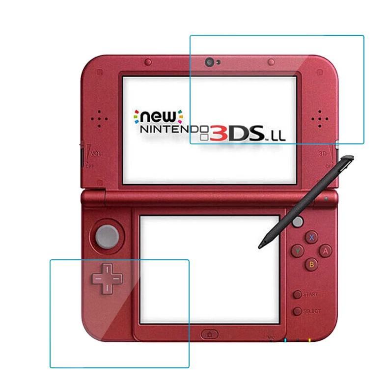 Защитная пленка из закаленного стекла для Nintendo 3DSL/3dsll New 2dsll 3dsll 3DS|Защитные стёкла