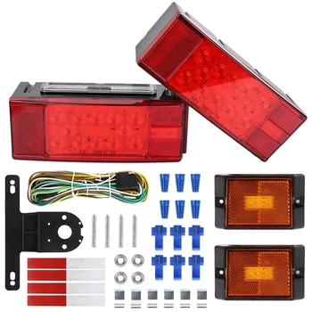 

12V Led Low Profile Submersible Trailer Tail Light Kit