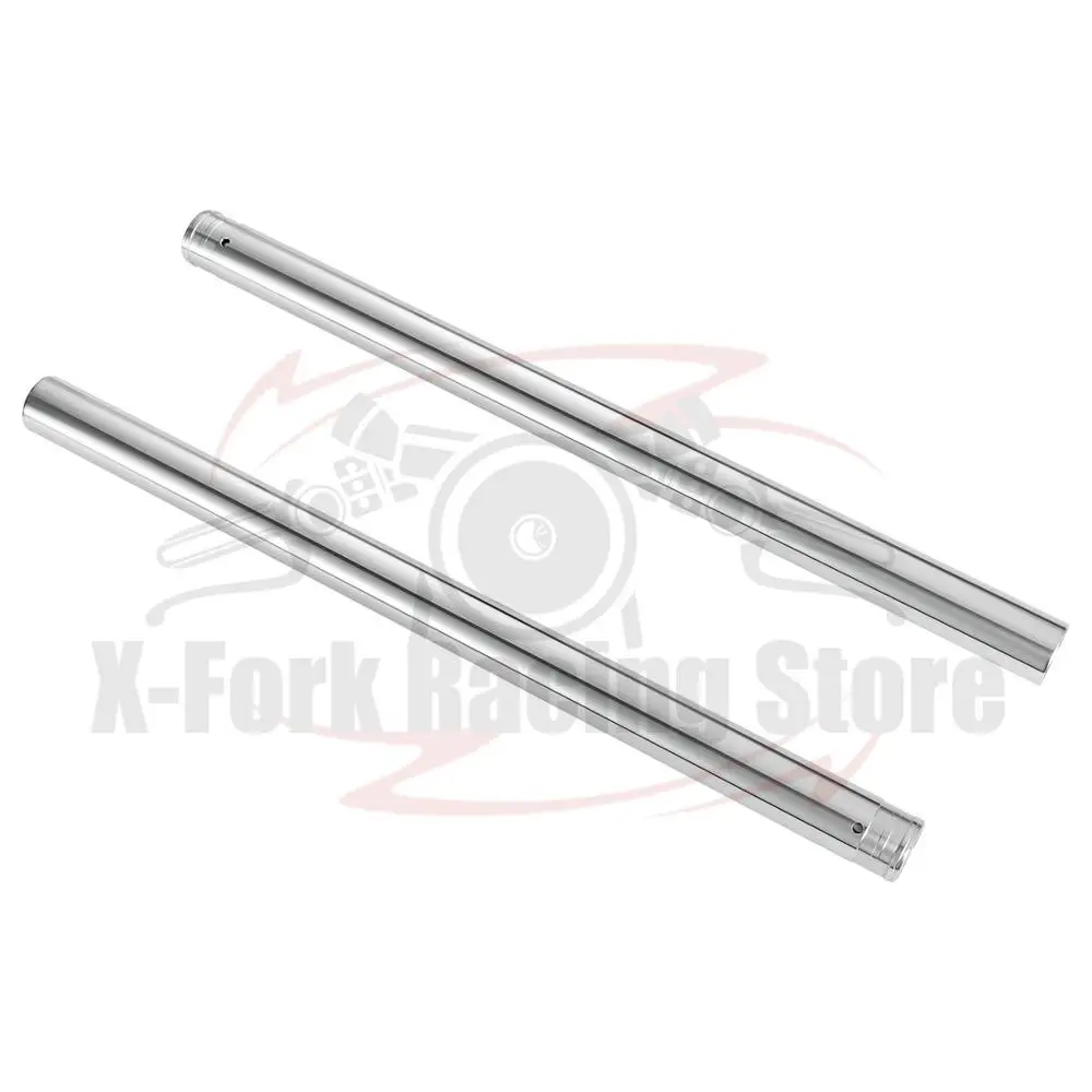 Motorbike New Front Fork Tubes For KAWASAKI NINJA400 2018-2020 2019 Inner Fork Pipes Silver Pair 44013-0324 41X638mm