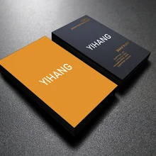 

50 free design customized personal logo free shipping full color two-sided printing business card 300gmg paper