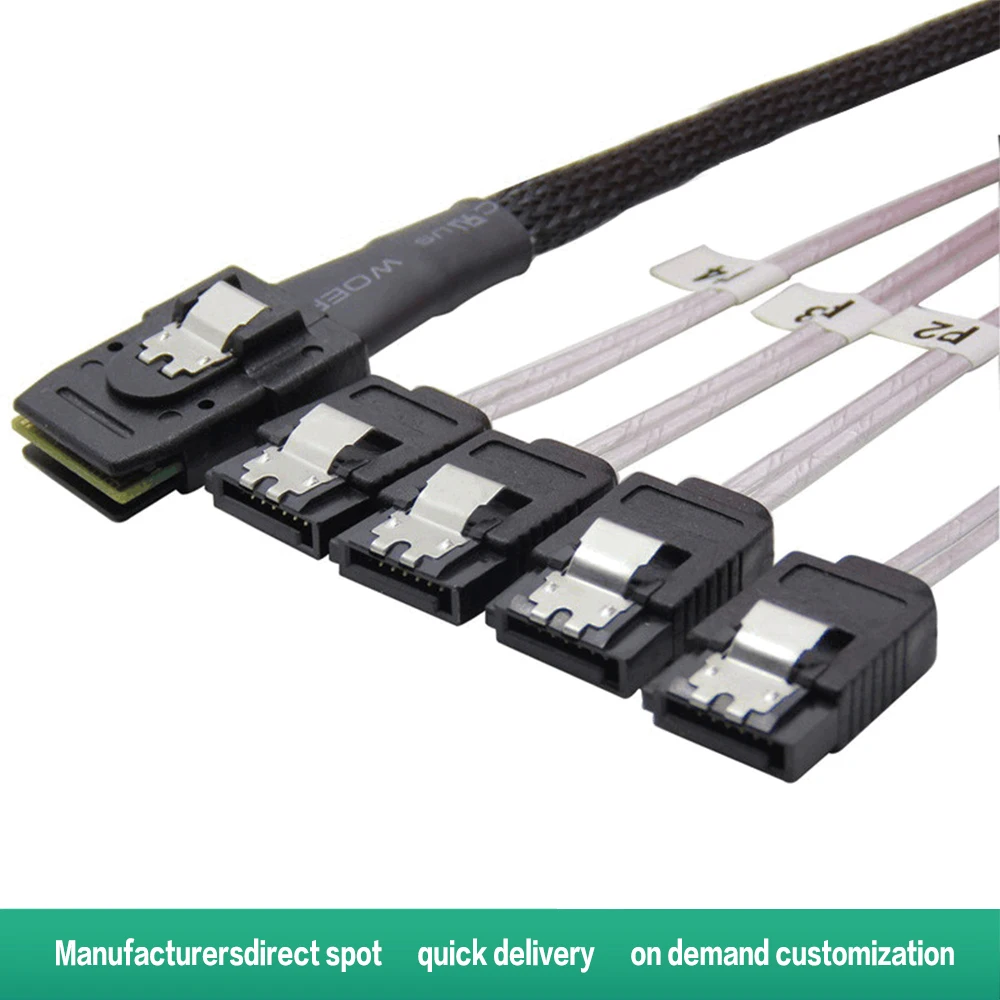 Конвертер адаптера SAS/SATA мини контроллер SAS SFF 8087 3 Гбит/с * 4 полоса SATA