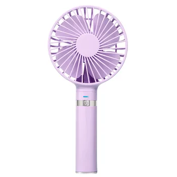 

Portable Fold Usb Fan With Led Light 3 Speed Adjustable Cooler Mini Fan Handy Small Desk Desktop Usb Cooling Fan