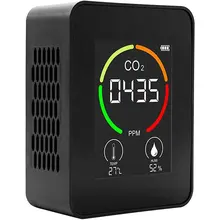 Détecteur de CO2 Portable, détecteur de Concentration de gaz, température de l'air, humidité, équipement, capteur, affichage numérique précis