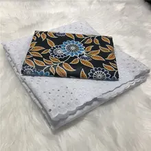 Последний красивый головной убор nouveau швейцарская вуаль кружевная ткань Африканская Хлопковая ткань хлопок кружевная ткань-ABS30