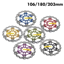 Сверхлегкий дорожный MTB горный велосипед тормозной ротор 6 отверстий сплав велосипед запчасти 160 мм 180 мм 203 мм Flotaing дисковые тормозные велосипедные диски