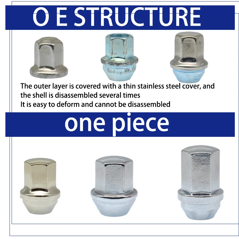 WHEEL LUG NUT FORGED for BUICK Ecore Envision Lacross Regal CADILLAC ATS CT4 STS CTS CT6 XTS SRX CAMARO MALIBU