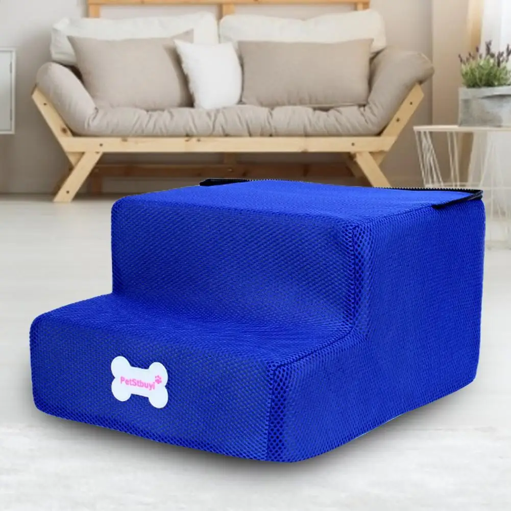 Scala Per Animali Domestici 2 Gradini In Tessuto Antiscivolo Robusta Rampa Per Arrampicata Per Cani Per Cuccioli Scaletta Per Arrampicata Chiusura Con