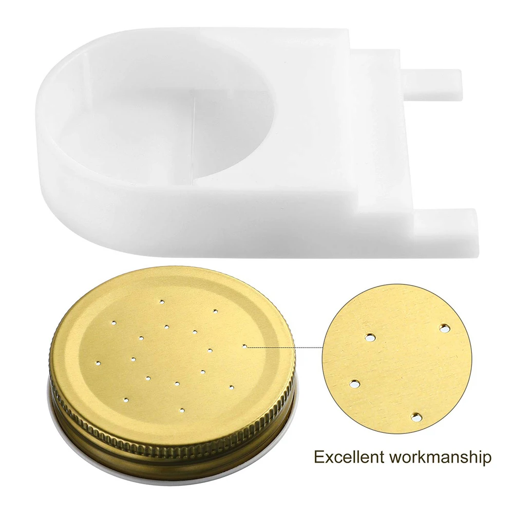 2Pcs Honeybee Nest Entrance Food Water Box Container Feeder Drink Feeding Tools