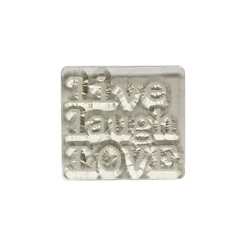 

Live Laugh Love Silicone Clear Seal Stamp DIY Scrapbooking Embossing Photo Album 40JA