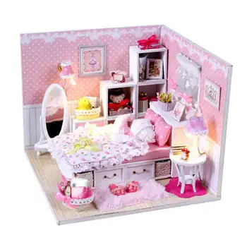

DIY Doll House Create Model Toy Assembled Birthday Gift For Children