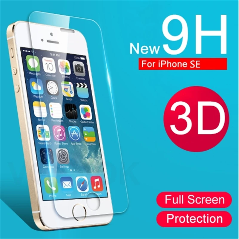 Превосходное качество для стекла на iphone se закаленное стекло для iphone se Защитное стекло для экрана Защитная пленка тестирование