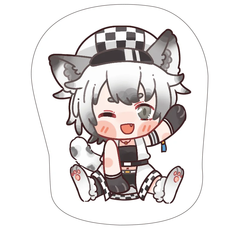 Аниме игра Arknights Косплей Pramanix Cliffheart версия Q милая плюшевая кукла-подушка в форме подушки подарки на день рождения 25*21 см - Цвет: B Cliffheart