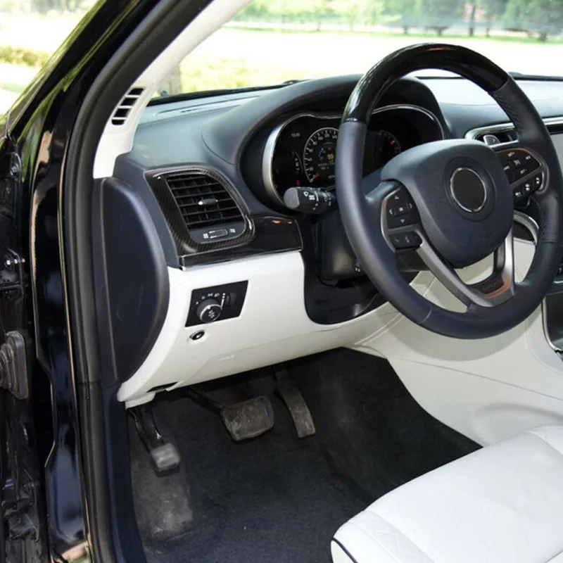Подходит для Jeep Grand Cherokee 2011+ 2 шт. автомобиля внутренняя сторона вентиляционное отверстие выход крышка отделка