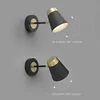 Aisilan luxury wall light brushed black and golden wall lamp bedroom study LED fixture ► Photo 2/5