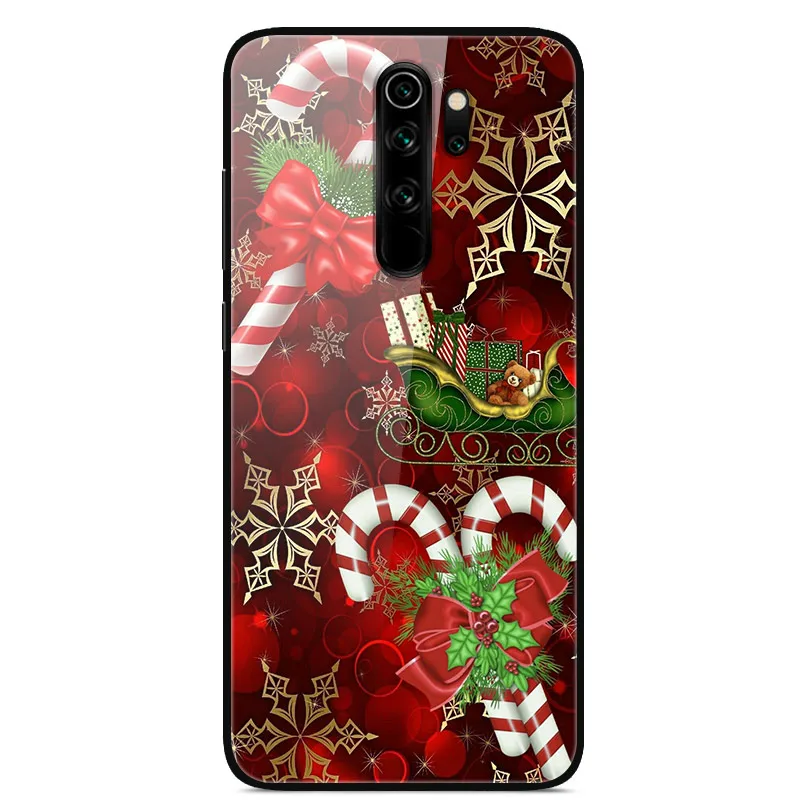 6,53 ''для Xiaomi Redmi Note 8 Pro Чехол из закаленного стекла жесткая задняя крышка защитный чехол для телефона s для Redmi Note8 Pro 8Pro бампер - Цвет: 26