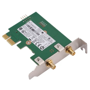 

BCM94322HM8L DW1510 Dual Band 300M 802.11A/B/G/N 2.4/5G Desktop WIFI WLAN CARD with 2 Antennas for Win XP/7/8/MAC OS/Hackintos