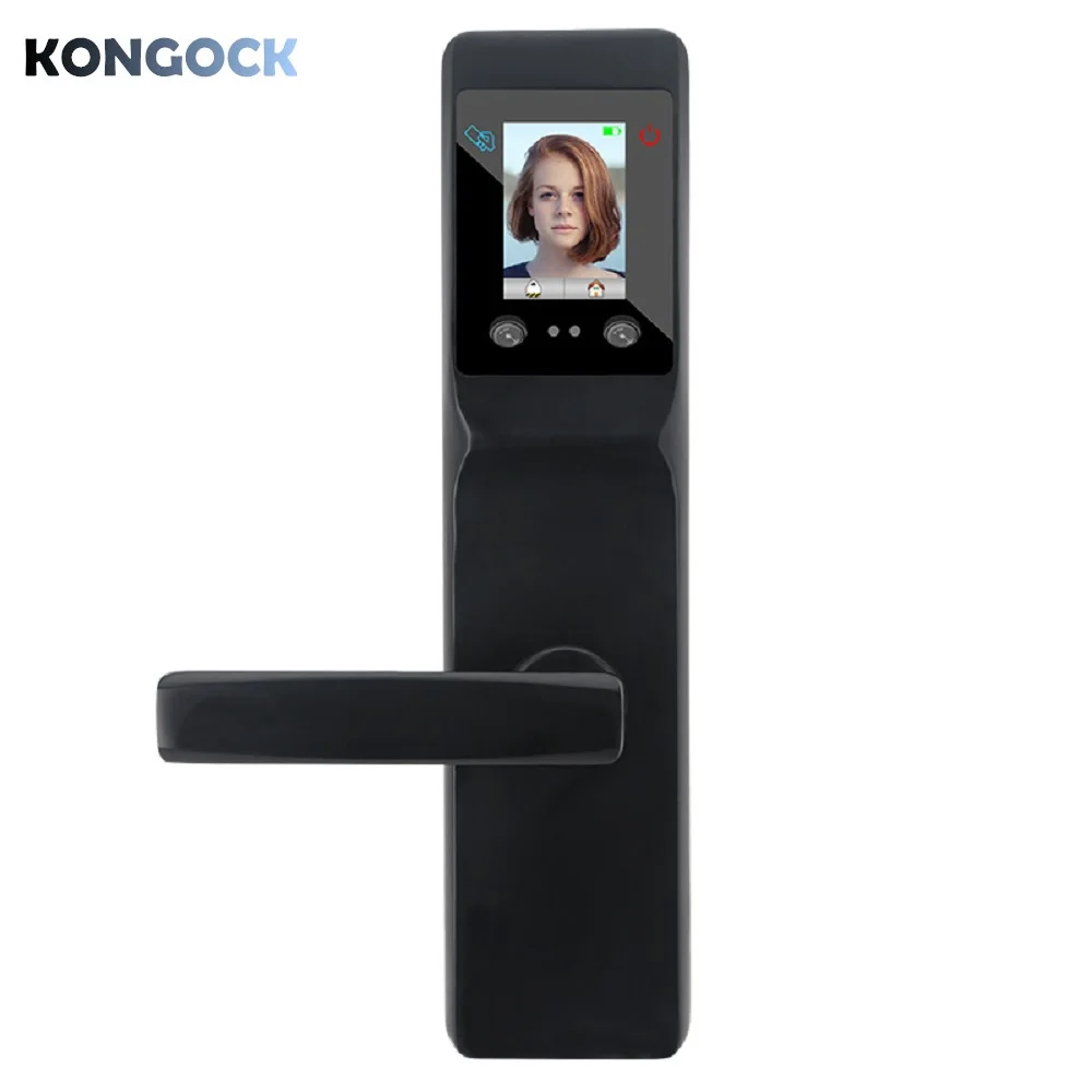 

Electronic Keyless Biometric Face & Palm-print Recognition Smart Door Lock for home and apartment or hotel etc