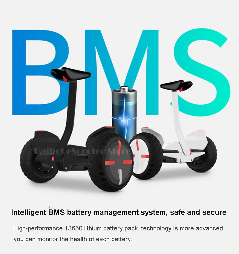 Daibot Electric Scooters Adults 10 Inch Two Wheel Self Balancing Scooters With APPBluetooth 700W 54V Off Road Hoverboard (8)