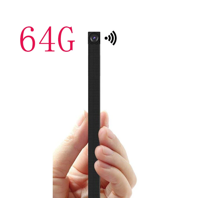 Новые 1080P Full HD H.264 ультра мини WI-FI гибкий Камера Видео Аудио Регистраторы обнаружения движения видеокамера IP P2P espia - Цвет: cam with 64G