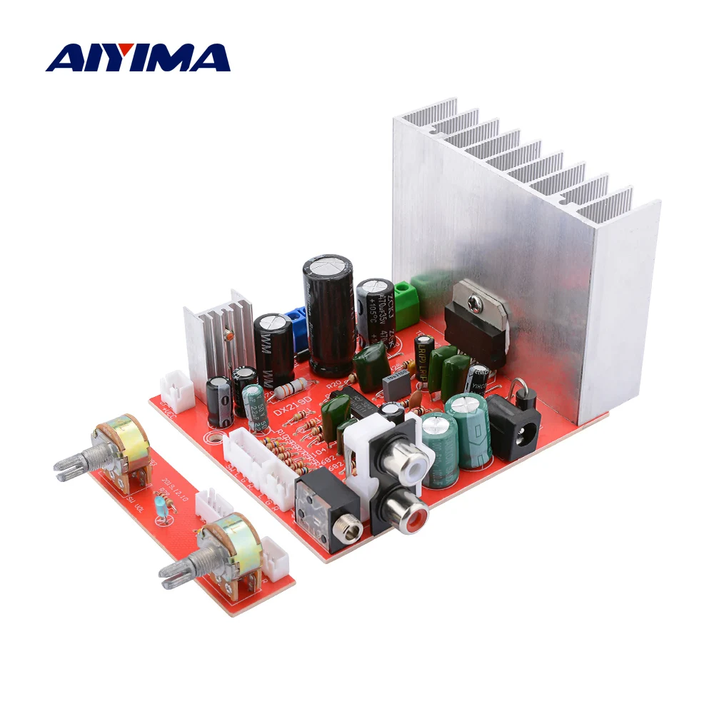 

AIYIMA 2,1 TDA7377 усилитель сабвуфера 38Wx3 Hifi стерео усилитель мощности аудио DIY усилитель домашнего кинотеатра 12 В постоянного тока/12 В переменного тока