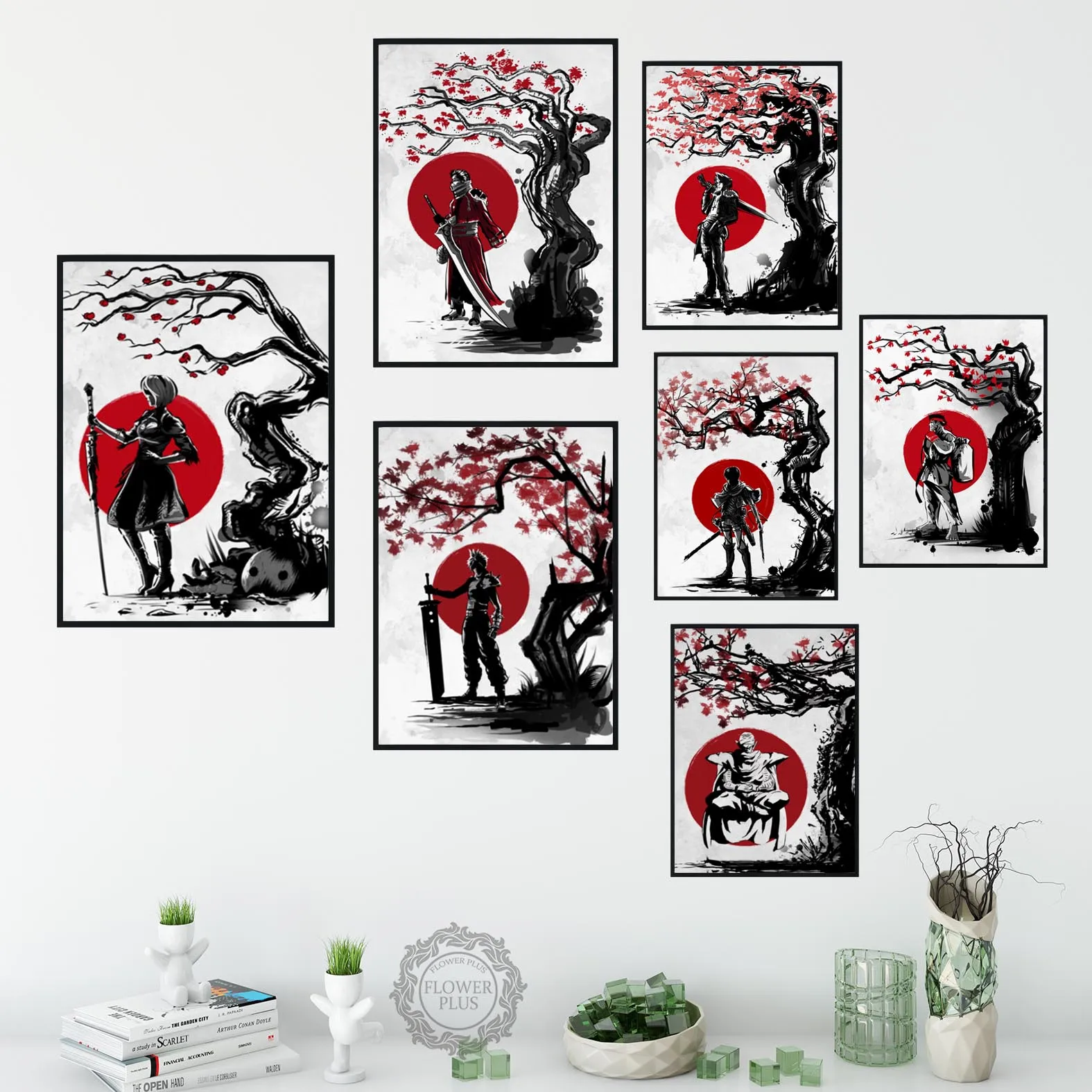 Japanese Characters Anime Wall Art Paint Wall Decor Canvas Prints Japanese Characters Anime Wall Art Paint Wall Decor Canvas Prints