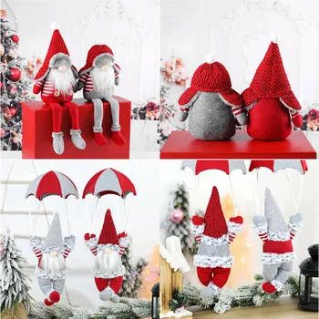 

Christmas Ornaments Rudolph Doll Santa Claus Christmas Tree Decorations Christmas Decorations for Home Navidad New Year 2021