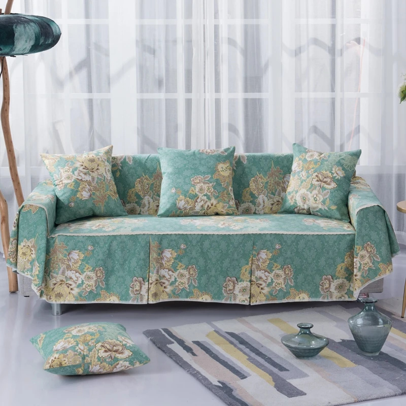 funda de algodon de alta calidad para sofa protector para el sofa de 1 2 3 4 asientos para sala de estar 100