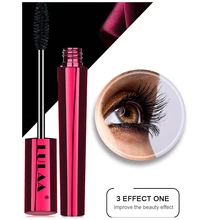 4d silk fiber eyelash mascara makeup lasting Extension waterproof curling Lengthening Eye Lashes Cosmetics 4d mascara TSLM1