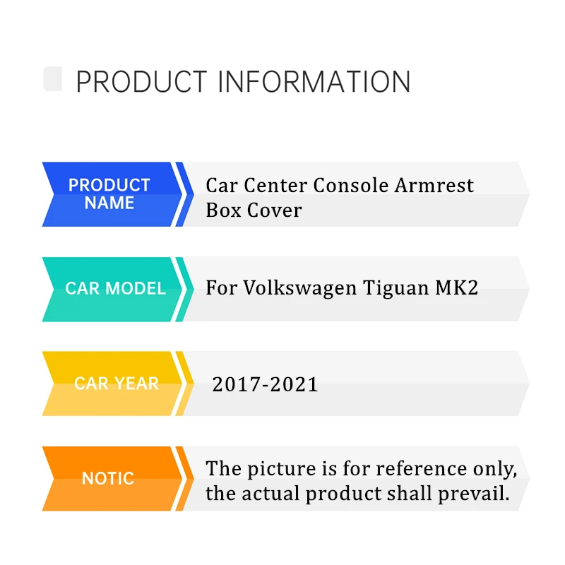 ڵ Ȱ ڽ Ŀ  ٰ  ٰ Tiguan L 2017-2021 Ƽ- Ŀ Ȱ Ʈ   ׸ ׼