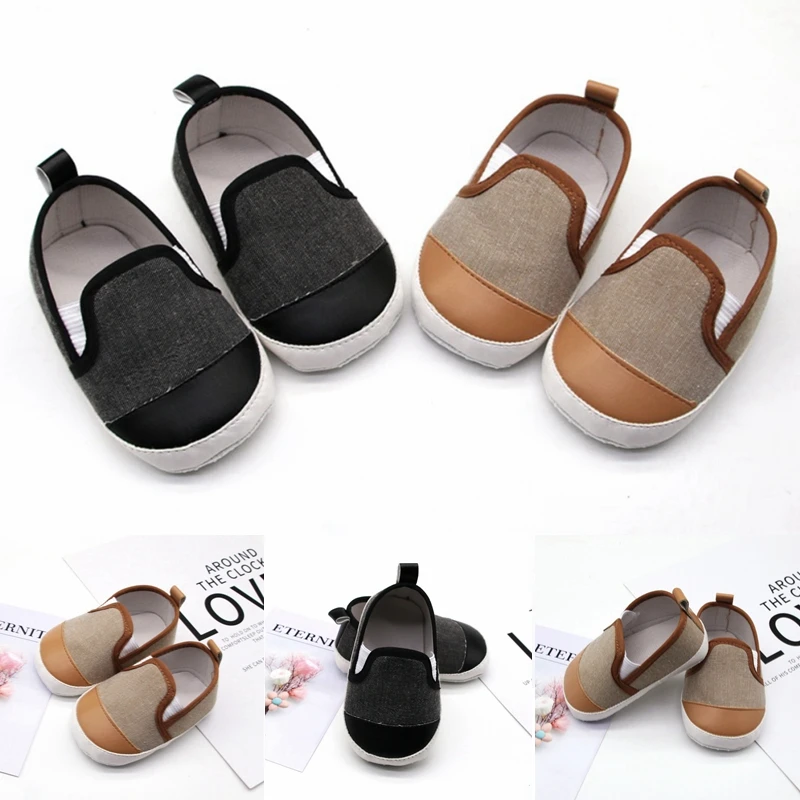 Baby Shoes First Walkers Baby Boy Shoes Prewalker Soft Sole Slippers
Trainers Baby Casual shoes 11-13cm