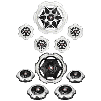 

5 Heads Super Bright Garage Light 120W E27 300Led 12000LM 85-265V 2835 LED Industrial Lamp