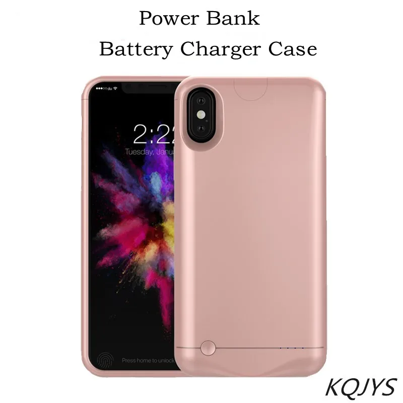 5200mAh External Power Bank Charging Cover Case For iPhone X XS Backup Battery Charger Case for iPhone X XS Battery Case