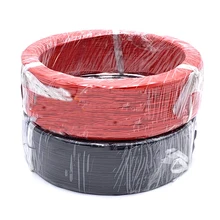 1 метр UL1571 электронный кабель провода изолированный провод Линия безопасности 26AWG 32AWG черный/красный цвет