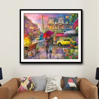 

5D Diamond Painting By Numbers Full Square Oil Painting Couple Cross Stitch Diamond Mosaic Kits Art Pictures Home Decor