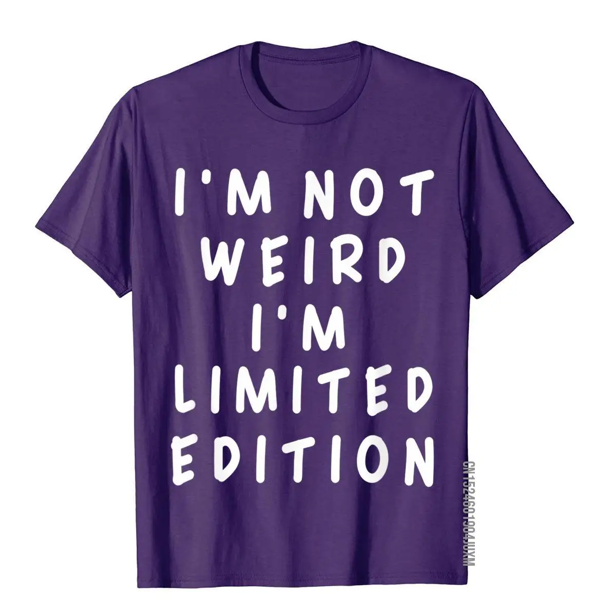 I'm Not Weird I Am Limited Edition Funny Sayings T-Shirt__97A1555purple