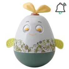 Детская игрушка-неваляшка кролики Встроенная музыкальная шкатулка и колокольчик раннее образование погремушка игрушки Детский подарок Мультяшные милые игрушки для девочек Подарки#30