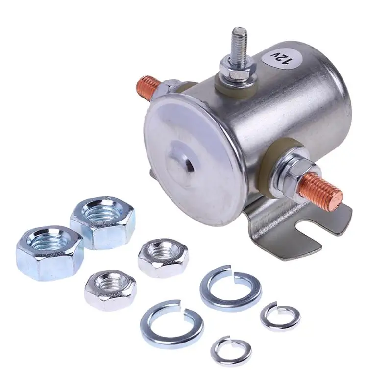 12VBoatsRelays200A3TerminalSolenoidRelay200A3Terminal