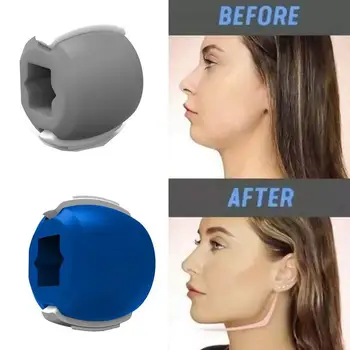 

Face Fitness Ball Toner Exerciser Food-grade Silica Gel Jaw Line Exercise Ball Anti-Wrinkle JawLine Muscle Exercise Ball