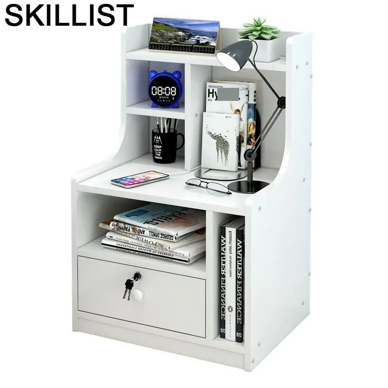С выдвижными ящиками Komidin Cassettiera Legno Mesillas Noche Para El ночь Mueble де Dormitorio Спальня