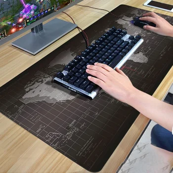 

World Map Mouse Pad Big Pad Mouse Notbook Computer Mousepad Gaming Mouse Mats To Mouse Gamer S01
