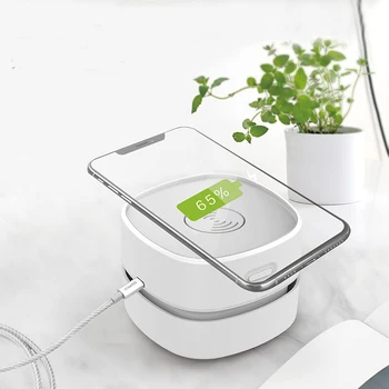 Wireless Charging Vacuum Cleaner Office Desk Dust Home Table Sweeper Vacuum Cleaner For Car Home Computer Sweeper Christmas gift 1